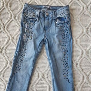 Lanca Perfume Distressed/ Studded Skinny Jeans Size 6